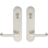 INOX - LA 102 Munich,TL4 Entry,Double Cyl 2-3/4'' BS,32D - Satin Stainless Steel