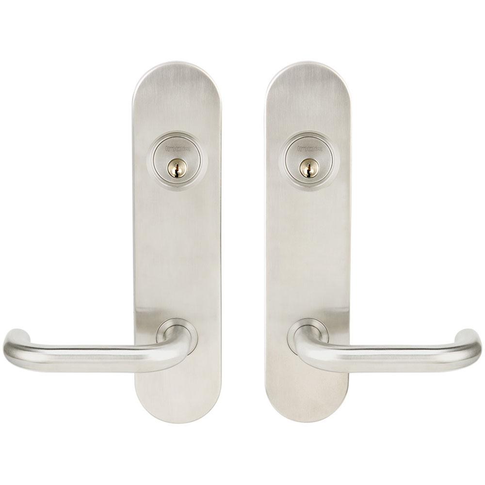 INOX - LA 102 Munich,TL4 Entry,Double Cyl 2-3/8'' BS,32D - Satin Stainless Steel