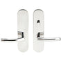 INOX - LA 103 Oslo, TL4 w/Privacy Bolt, 2-3/4''  BS,32,LH - Polished Stainless Steel