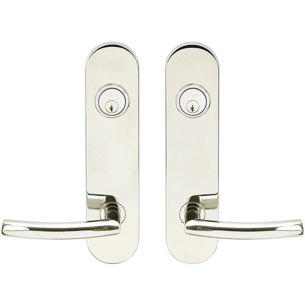 INOX - LA 103 Oslo,TL4 Entry,Double Cyl 2-3/8'' BS,32 - Polished Stainless Steel