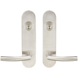 INOX - LA 103 Oslo,TL4 Entry,Double Cyl 2-3/4'' BS,32D - Satin Stainless Steel