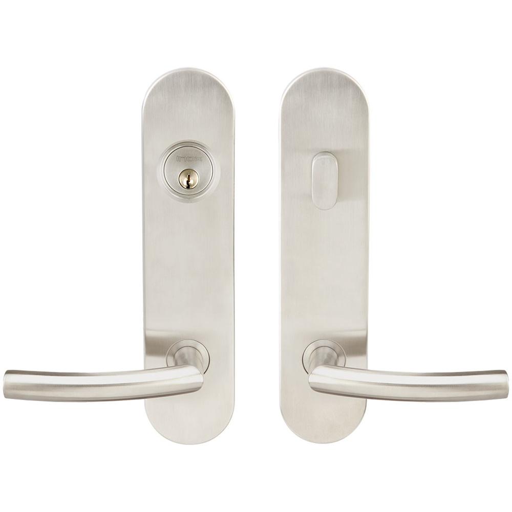INOX - LA 103 Oslo,TL4 Entry,Single Cyl 2-3/4'' BS,32D,RH - Satin Stainless Steel