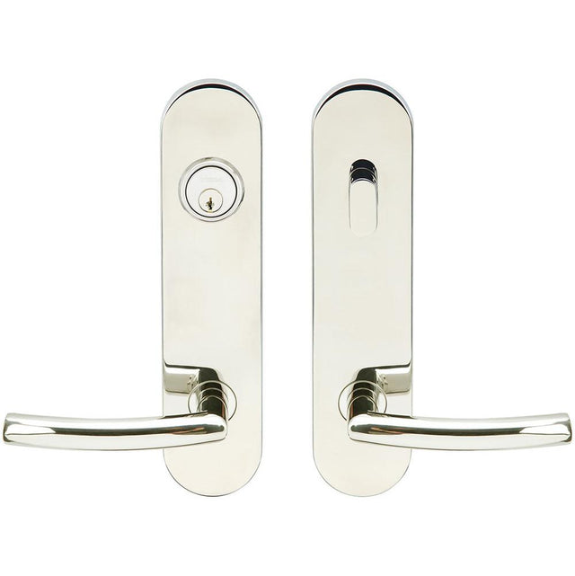 INOX - LA 103 Oslo,TL4 Entry,Single Cyl 2-3/4'' BS,32,LH - Polished Stainless Steel
