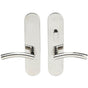 INOX - LA 104 Brussels, TL4 w/Privacy Bolt, 2-3/4''  BS,32,LH - Polished Stainless Steel