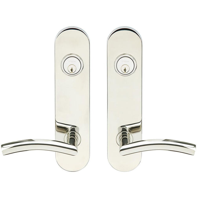 INOX - LA 104 Brussels,TL4 Entry,Double Cyl 2-3/4'' BS,32 - Polished Stainless Steel