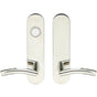 INOX - LA 104 Brussels, Dummy Entry, 32, LH - Polished Stainless Steel