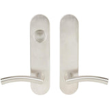 INOX - LA 104 Brussels, Dummy Entry, 32D, LH - Satin Stainless Steel