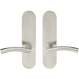 INOX - LA 104 Brussels, Full Dummy, High Lever Position, 32D, RH - Satin Stainless Steel