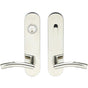 INOX - LA 104 Brussels,TL4 Entry,Single Cyl 2-3/4'' BS,32,LH - Polished Stainless Steel