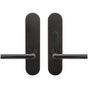 INOX - LA 105 Frankfurt, TL4 w/Privacy Bolt, 2-3/4''  BS,10B,RH - Oil Rubbed Bronze