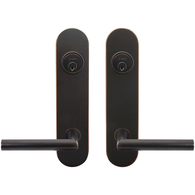 INOX - LA 105 Frankfurt,TL4 Entry,Double Cyl 2-3/8'' BS,10B - Oil Rubbed Bronze