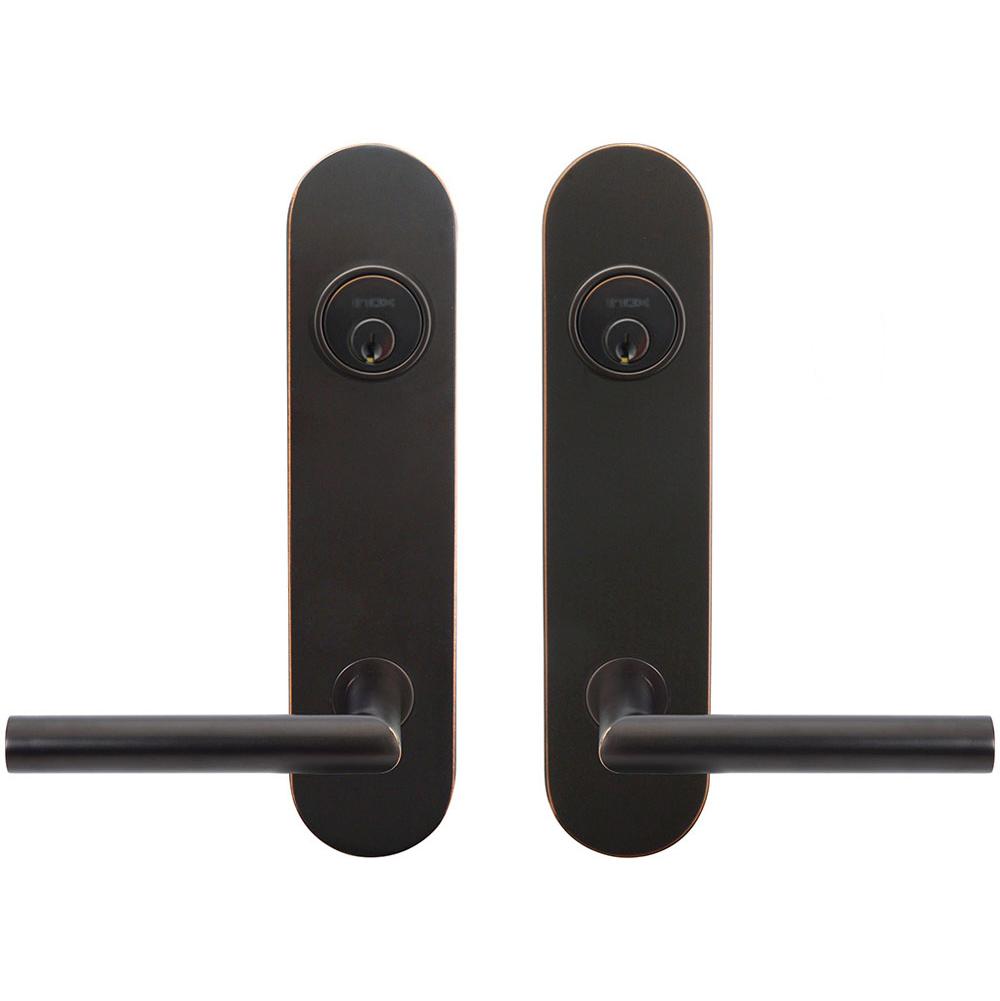 INOX - LA 105 Frankfurt,TL4 Entry,Double Cyl 2-3/4'' BS,10B - Oil Rubbed Bronze