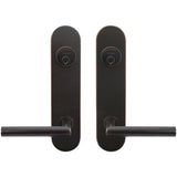 INOX - LA 105 Frankfurt,TL4 Entry,Double Cyl 2-3/4'' BS,10B - Oil Rubbed Bronze