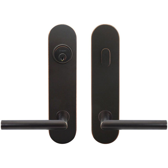 INOX - LA 105 Frankfurt,TL4 Entry,Single Cyl 2-3/4'' BS,10B,LH - Oil Rubbed Bronze