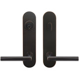 INOX - LA 105 Frankfurt,TL4 Entry,Single Cyl 2-3/4'' BS,10B,RH - Oil Rubbed Bronze