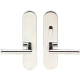 INOX - LA 105 Frankfurt, TL4 w/Privacy Bolt, 2-3/8''  BS,32,RH - Polished Stainless Steel