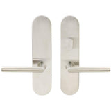 INOX - LA 105 Frankfurt, TL4 w/Privacy Bolt, 2-3/8''  BS,32D,LH - Satin Stainless Steel