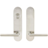 INOX - LA 105 Frankfurt, Dummy Entry, 32D, RH - Satin Stainless Steel