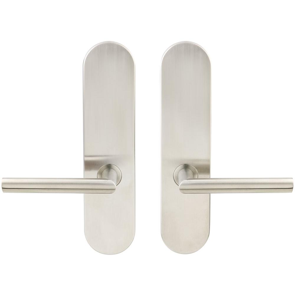 INOX - LA 105 Frankfurt, Full Dummy, High Lever Position, 32D, RH - Satin Stainless Steel