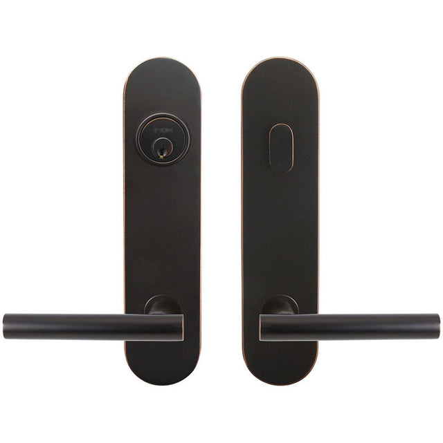 INOX - LA 106 Copenhagen,TL4 Entry,Single Cyl 2-3/8'' BS,10B,LH - Oil Rubbed Bronze