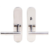 INOX - LA 106 Copenhagen, TL4 w/Privacy Bolt, 2-3/4''  BS,32,RH - Polished Stainless Steel