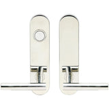 INOX - LA 106 Copenhagen, Dummy Entry, 32, LH - Polished Stainless Steel