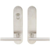 INOX - LA 106 Copenhagen, Dummy Entry, 32D, LH - Satin Stainless Steel