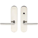 INOX - LA 107 Stockholm, TL4 w/Privacy Bolt, 2-3/8''  BS,32,RH - Polished Stainless Steel