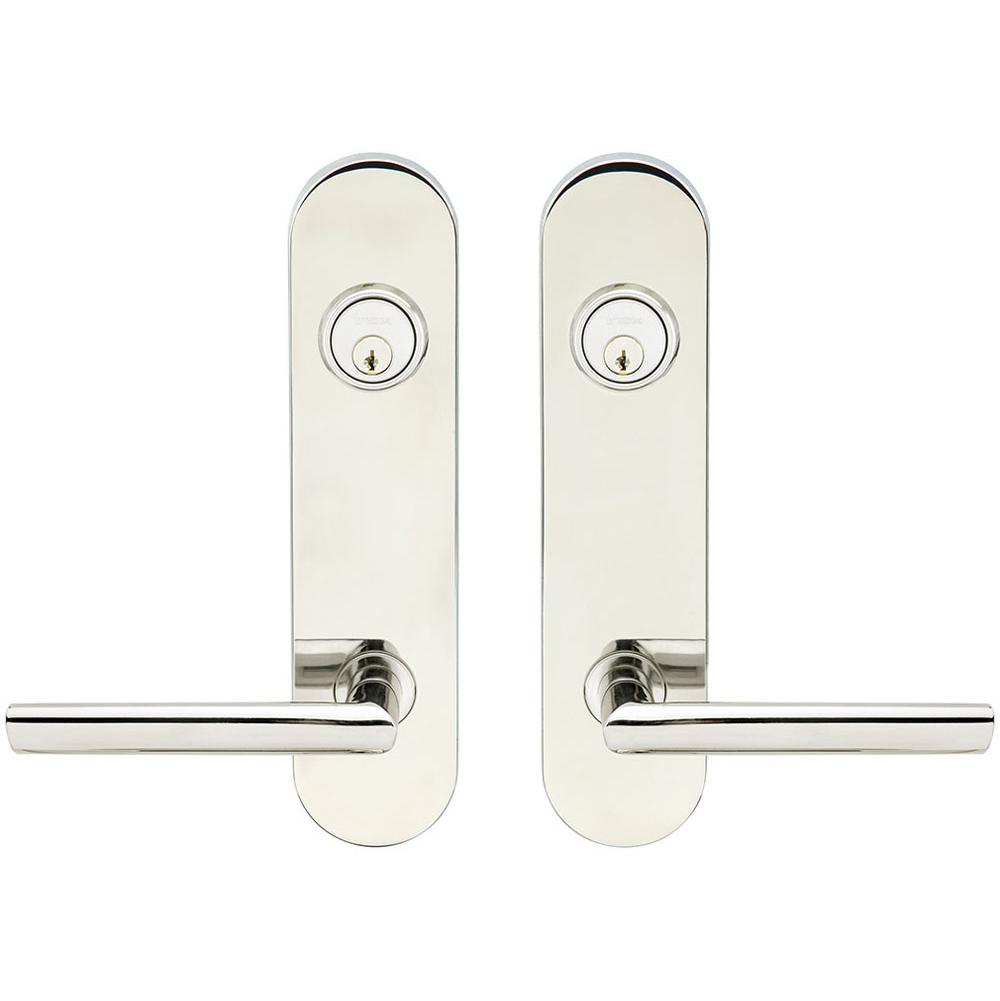 INOX - LA 107 Stockholm,TL4 Entry,Double Cyl 2-3/4'' BS,32 - Polished Stainless Steel