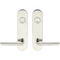 INOX - LA 107 Stockholm,TL4 Entry,Double Cyl 2-3/4'' BS,32 - Polished Stainless Steel