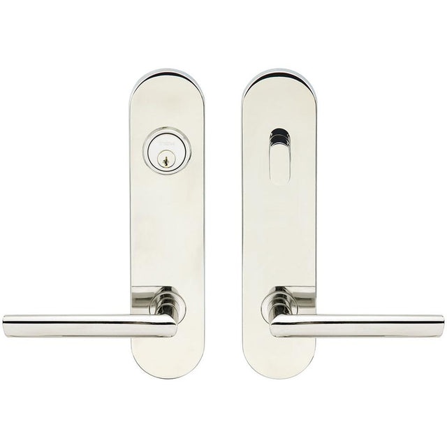 INOX - LA 107 Stockholm,TL4 Entry,Single Cyl 2-3/8'' BS,32,LH - Polished Stainless Steel