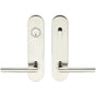 INOX - LA 107 Stockholm,TL4 Entry,Single Cyl 2-3/8'' BS,32,LH - Polished Stainless Steel