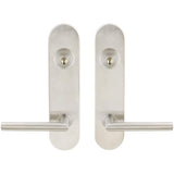 INOX - LA 107 Stockholm,TL4 Entry,Double Cyl 2-3/8'' BS,32D - Satin Stainless Steel