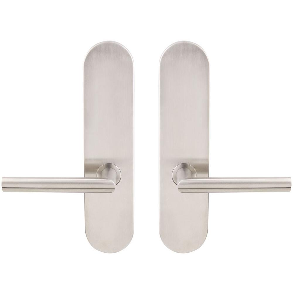 INOX - LA 107 Stockholm, Full Dummy, High Lever Position, 32D, LH - Satin Stainless Steel