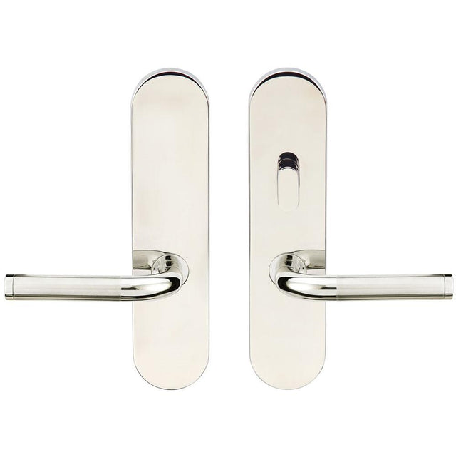 INOX - LA 108 Vienna, TL4 w/Privacy Bolt, 2-3/4''  BS,SP,LH - Polished Stainless Steel