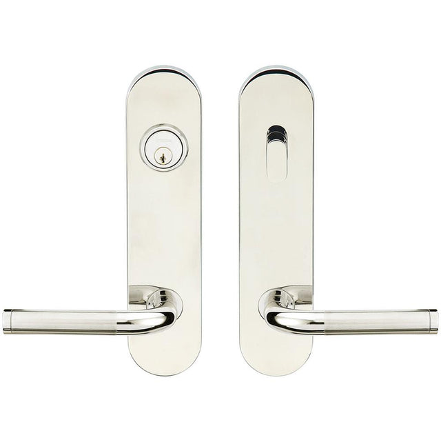 INOX - LA 108 Vienna,TL4 Entry,Single Cyl 2-3/4'' BS,SP,LH - Polished Stainless Steel