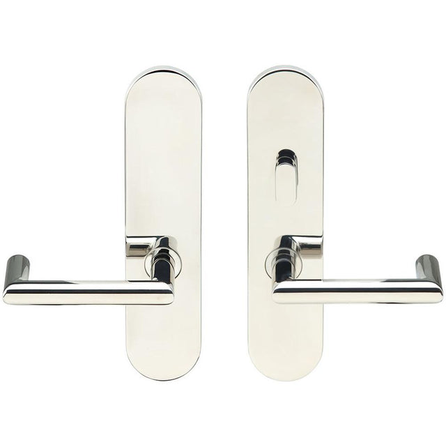 INOX - LA 109 Stuttgart, TL4 w/Privacy Bolt, 2-3/8''  BS,32,LH - Polished Stainless Steel