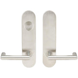 INOX - LA 109 Stuttgart, Dummy Entry, 32D, LH - Satin Stainless Steel