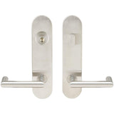 INOX - LA 109 Stuttgart,TL4 Entry,Single Cyl 2-3/4'' BS,32D,LH - Satin Stainless Steel
