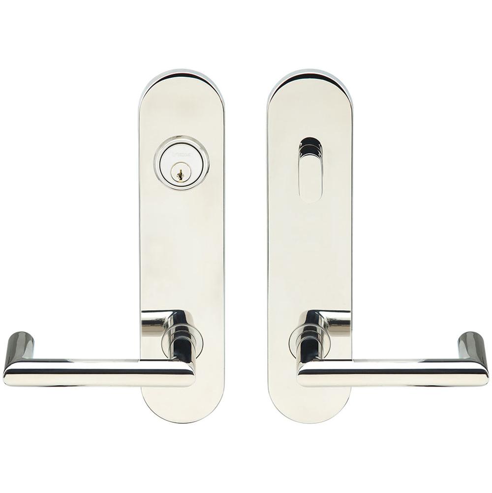 INOX - LA 109 Stuttgart,TL4 Entry,Single Cyl 2-3/4'' BS,32,RH - Polished Stainless Steel
