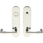 INOX - LA 109 Stuttgart,TL4 Entry,Single Cyl 2-3/8'' BS,32,RH - Polished Stainless Steel
