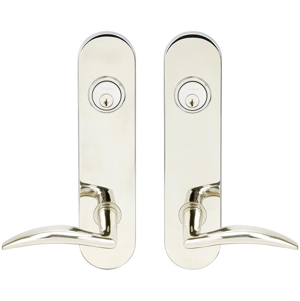 INOX - LA 210 Air-Stream,TL4 Entry,Double Cyl 2-3/4'' BS,32 - Polished Stainless Steel