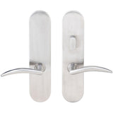 INOX - LA 210 Air-Stream, TL4 w/Privacy Bolt, 2-3/8''  BS,32D,RH - Satin Stainless Steel