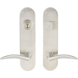 INOX - LA 210 Air-Stream,TL4 Entry,Single Cyl 2-3/8'' BS,32D,LH - Satin Stainless Steel