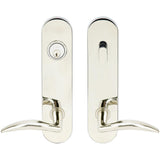 INOX - LA 210 Air-Stream,TL4 Entry,Single Cyl 2-3/8'' BS,32,LH - Polished Stainless Steel