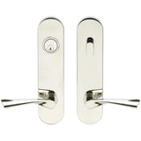 INOX - LA 211 Breeze,TL4 Entry,Single Cyl 2-3/8'' BS,32,LH - Polished Stainless Steel