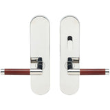INOX - LA 213 Cabernet, TL4 w/Privacy Bolt, 2-3/8''  BS,32,LH - Polished Stainless Steel