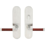 INOX - LA 213 Cabernet, TL4 w/Privacy Bolt, 2-3/4''  BS,32D,LH - Satin Stainless Steel