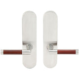 INOX - LA 213 Cabernet, TL4 Privacy, 2-3/4''  BS, 32D - Satin Stainless Steel