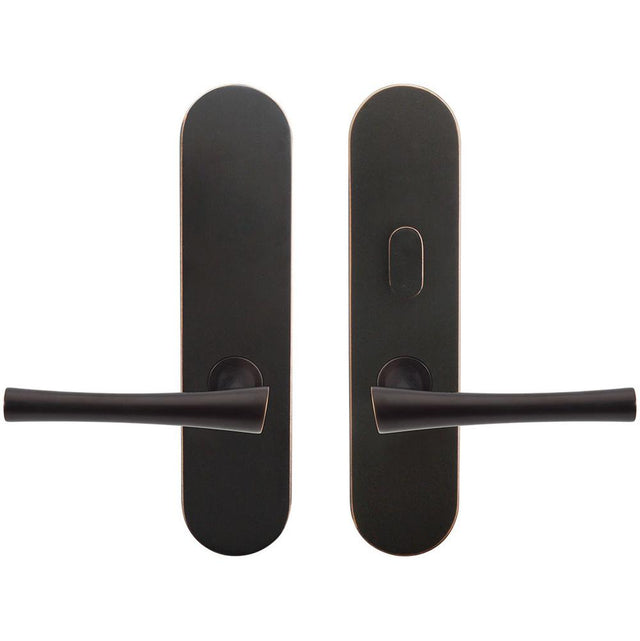INOX - LA 214 Champagne, TL4 w/Privacy Bolt, 2-3/8''  BS,10B,RH - Oil Rubbed Bronze